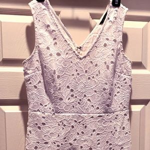 Banana Republic knee-length White Dress